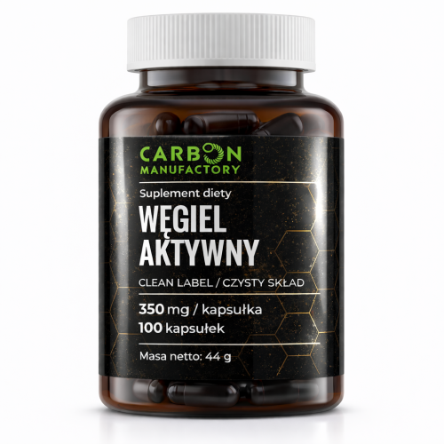 Węgiel aktywny w kapsułkach – suplement diety