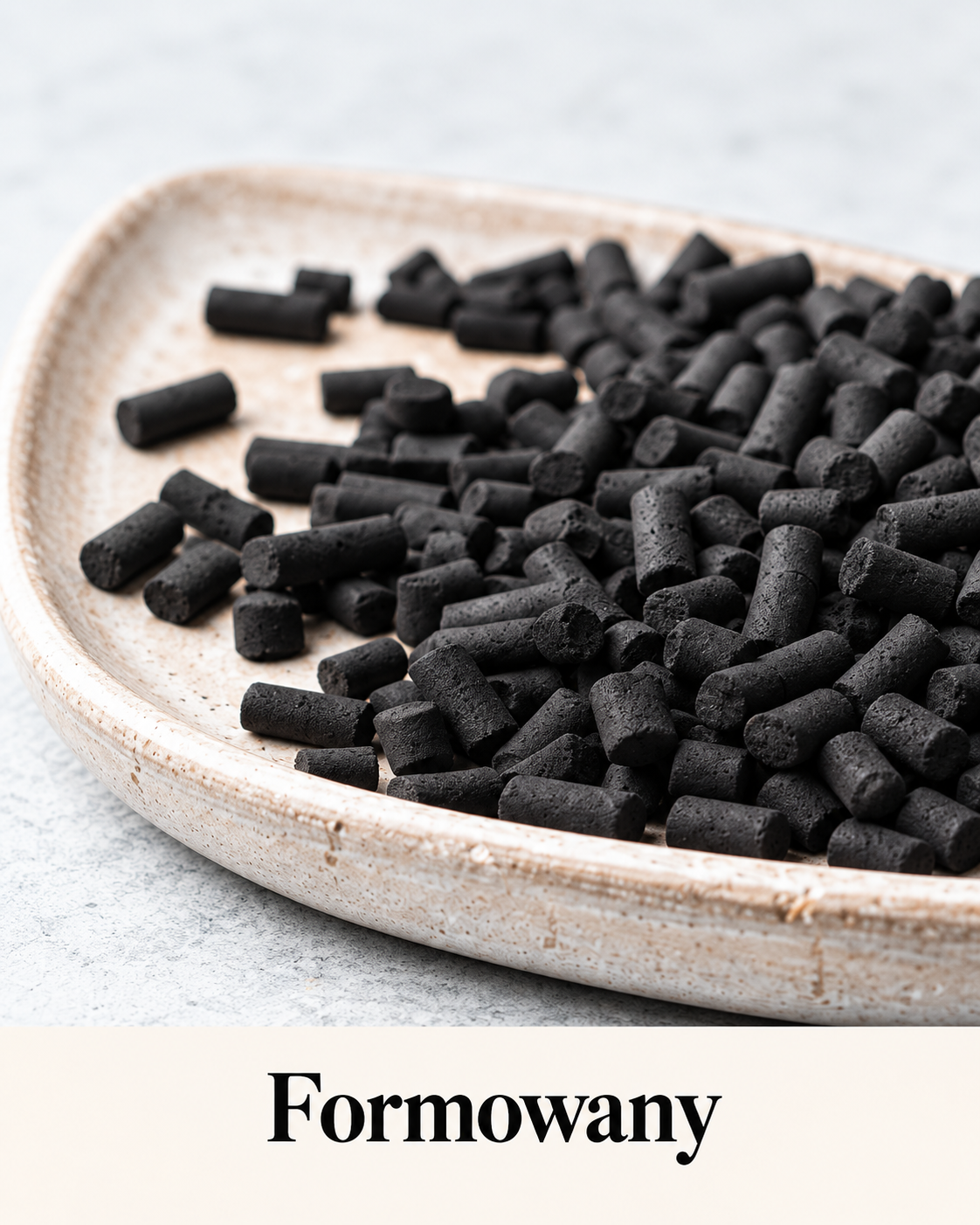Węgiel aktywny formowany – regularne cylindryczne wałeczki